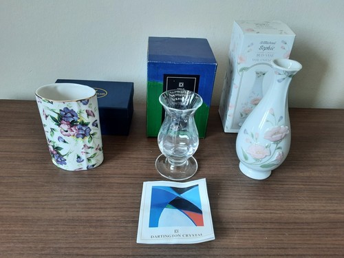 Boxed small vases dartington - boxed, vases.dartington