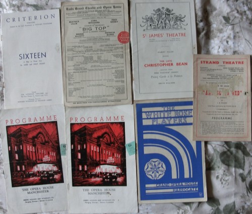 Job lot vintage theatre - 7, x