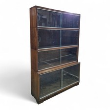 Minty Bookcase Glazed Sliding