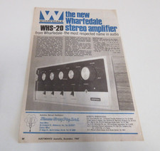 Wharfedale Stereo Amplifier -