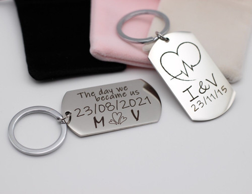 Valentines keyring gift for - valentines,
