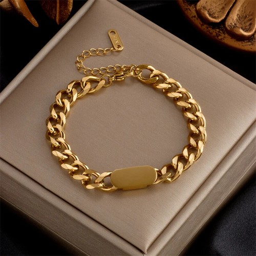 Statement set gold chunky - statement,