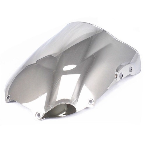 Chrome motorcycle windshield - chrome,