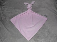 Primark bunny comforter soft toy Early Days pink rabbut blankie