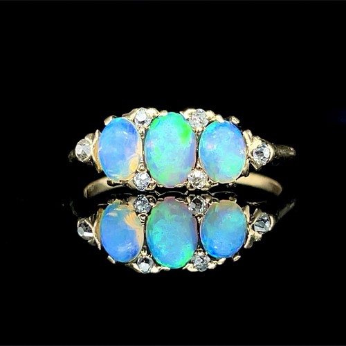 Victorian cabochon opal old - victorian,