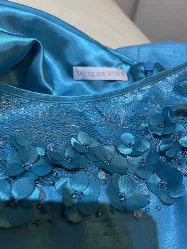 Jacques vert blue floral - vert,
