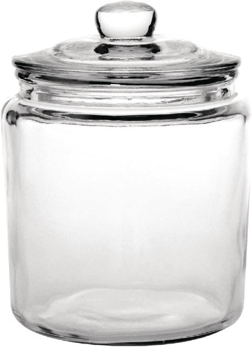 Biscotti glass cookie - biscotti, jar
