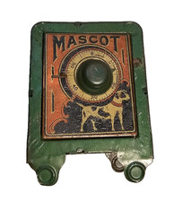 Rare Antique 1920s Mascot Tin