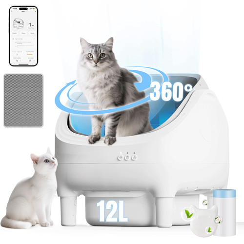 Self cleaning automatic cat - cleaning,
