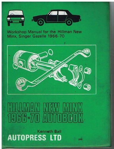 Hillman minx singer - &, gazelle