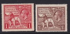 SG430-431 1924 Wembley Set UNMOUNTED MINT