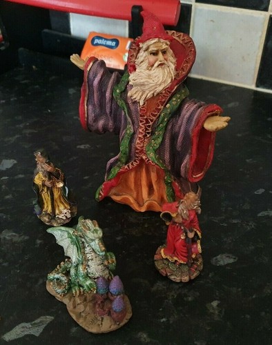 Wizards and dragon ornamental - and,