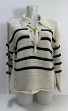 Ladies Ex River Island Spring Knitted  Striped Jumper RRP £45