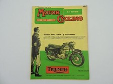 Vintage June 1960 Motorcycling