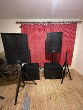 Peavy Sound System Includes 2