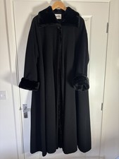 Vintage wallis black faux - vintage, fur