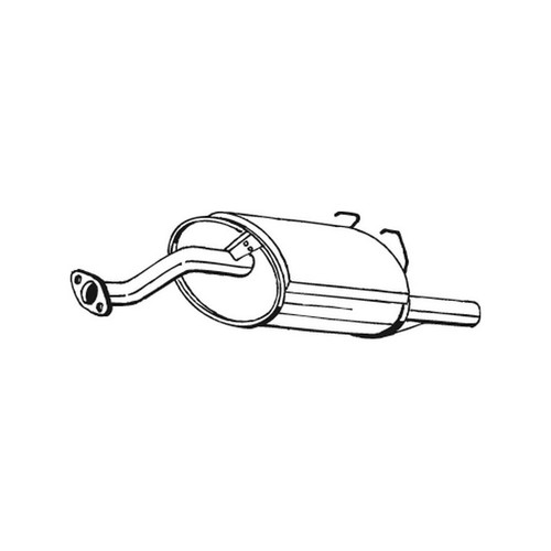 Bosal rear exhaust muffler - muffler, for