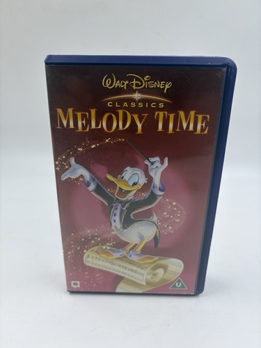 Disney melody time - vhs, walt