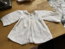 Baby Bundle (4 hand Knitted Cardigans And A Wool Blanket)