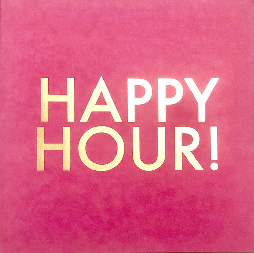 Happy hour blank greetings
