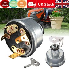 4 Position Tractor Ignition Switch & 2 Keys Set For LUCAS 35670 Durite 0-351-06