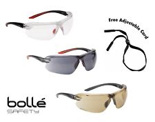 Bolle IRI-S Safety Glasses Available With Bifocal Dioptric Reading Area FREEcord