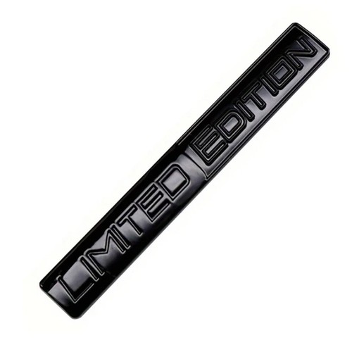 Black limited edition metal - 3d,