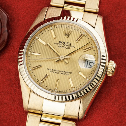 Rolex datejust 31mm 18k - 31mm, yellow