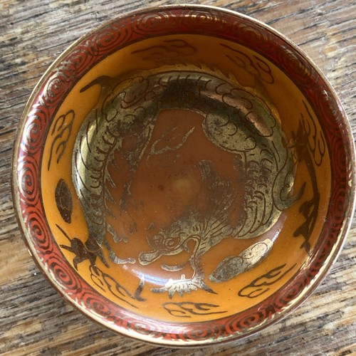 One hand painted sake - one, saki