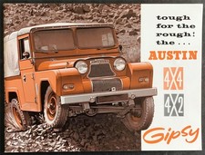 AUSTIN GIPSY 4x4 4x2 Car Sales Brochure c1962 #2150