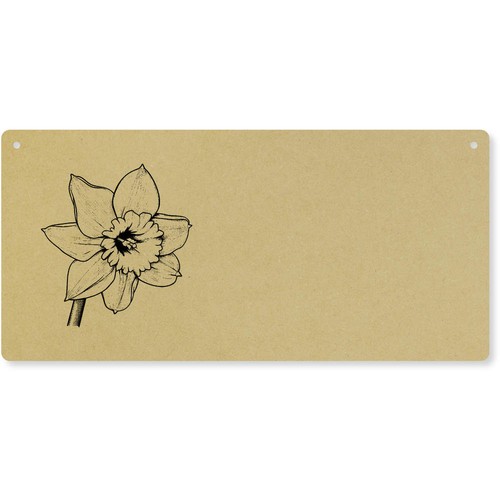 Welsh daffodil large wooden - large,