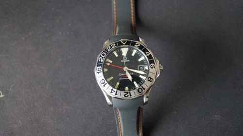 Omega seamaster 300 gmt 50th - omega,