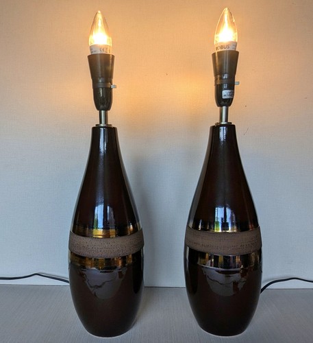 Pair bhs vintage brown gold - of,