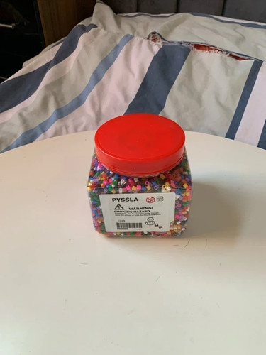 Ikea pyssla beads mixed - beads,