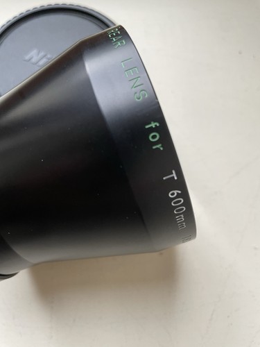Nikon 600mm rear - t, only