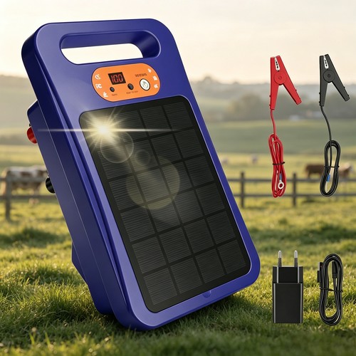 Electric fence energiser solar - electric,