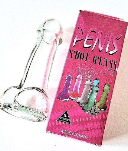 Penis shaped wine - penis, glass