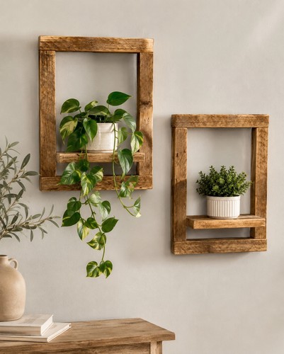 Single handmade rustic wooden - handmade,