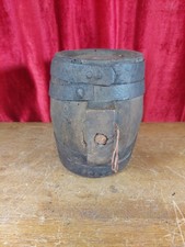 Small Antique Wooden Barrel Keg