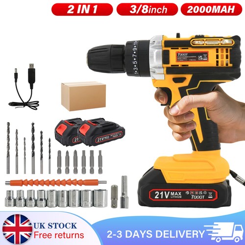 Battery 21v cordless hammer - 2,