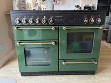 Rangemaster Leisure 1100 Dual Fuel Cooker Electric Oven with Gas Hob