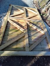 10 FT Wooden garden Gates, Driveway gates,Double Gates, £449