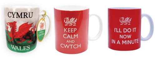 Welsh cymru dragon flag - dragon, or