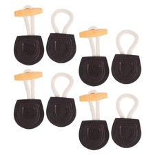 4 Sets Horn Toggle Buttons
