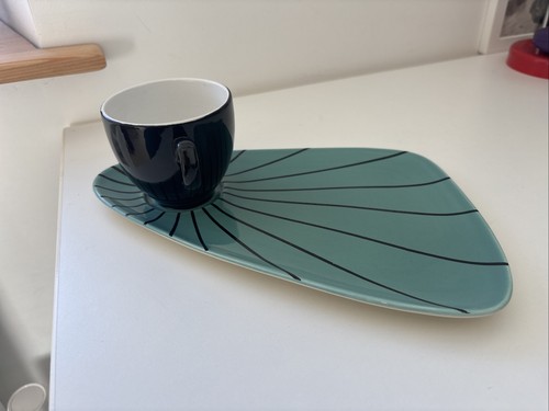 Teal and black - and, crown