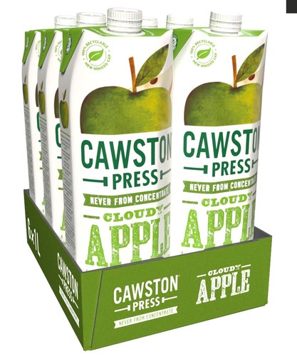 Cloudy apple pressed juice l - apple, 1