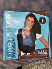 Baby K'Tan Light Blue Carrier Wrap Size Small