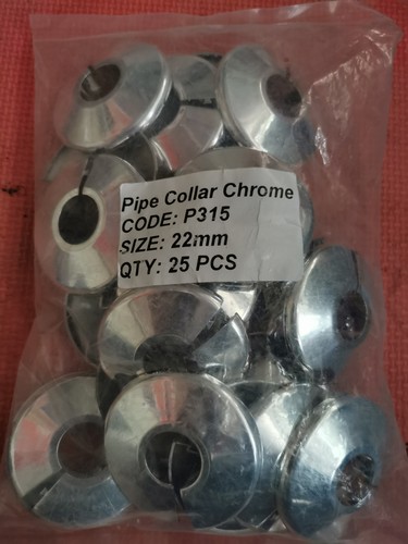 22mm chrome split pipe - chrome,