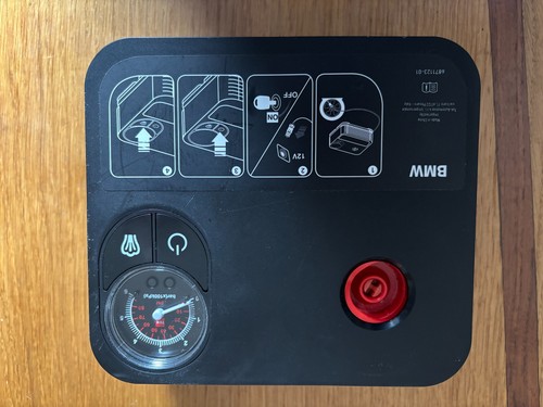 Genuine bmw mobile tyre pump - genuine,