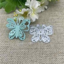 🇬🇧 DELICATE BUTTERFLY METAL CUTTING DIE, CARD MAKING, SCRAP-BOOKING.